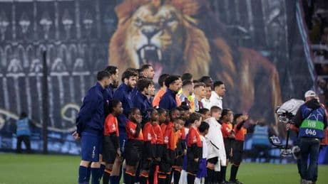 People are only just realising what players are singing during Champions League theme tune