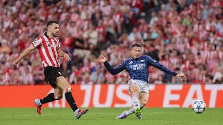 El Arsenal saca tajada en su visita a San Mamés (0-2)