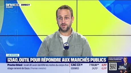 Le Pitch : IZIAO, outil pour répondre aux marchés publics - 01/09