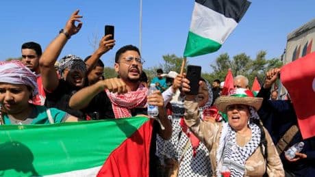 Militär stoppt Protestmärsche zum Gazastreifen und nimmt Aktivisten fest