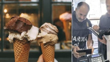 Scontrini falsi in gelateria, evasi 600mila euro in 4 anni: il blitz della Finanza in un locale di Terracina