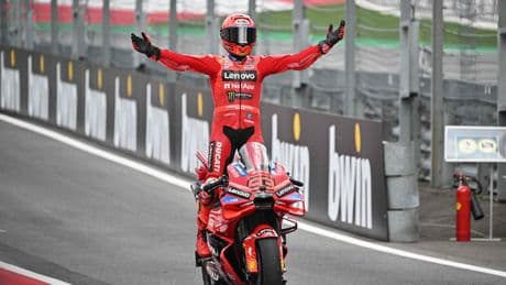 Marc Márquez da otro golpe de autoridad en la esquiva Austria