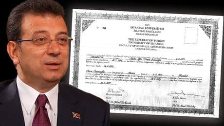 İBB Başkanı Ekrem İmamoğlu'nun diploması veri tabanından silindi!