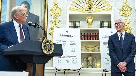Un iPhone 50 euros más caro para empezar, el inflacionista camino para la tecnología que marcan los nuevos aranceles de Trump