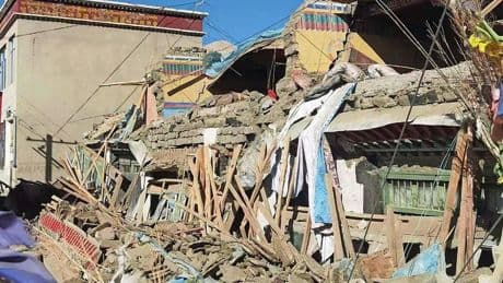 Aardbeving met kracht van 5.5 treft Tibet