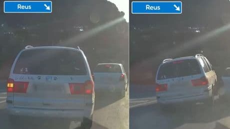 Adelanta a un coche en la entrada a una rotonda en Tarragona y, en la maniobra, le choca por detrás: “Esperar que salga el de delante está sobrevalorado, ¿no?”