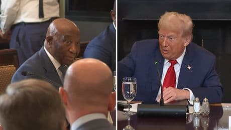 Trump lobt Liberia-Präsidenten für dessen "schöne Sprache" – und blamiert sich