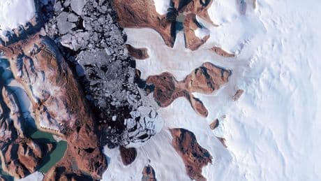Riesiger Krater in Grönland entdeckt