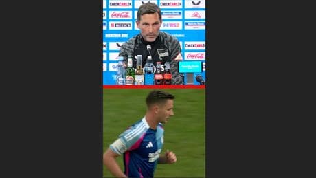 Es geht um Paul Seguin - Hertha-Trainer stichelt gegen Schalke
