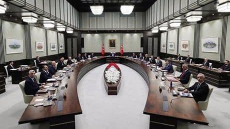 Kabine, Cumhurbaşkanı Erdoğan liderliğinde toplandı
