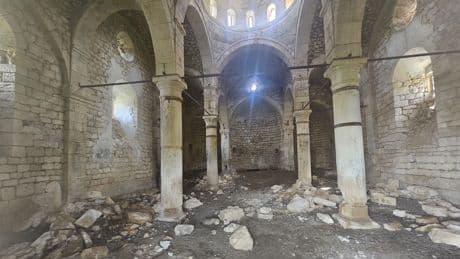 Erzincan Tercan’daki Abrank Manastırı kaderine terk edildi