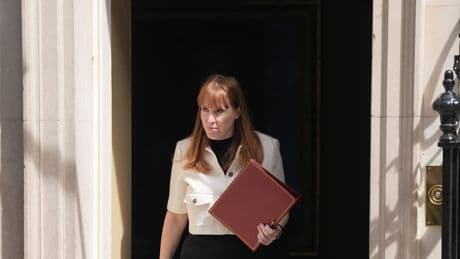 Angela Rayner chairs first Cabinet meeting