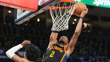 NBA: Oklahoma City Thunder stellen Playoff-Rekord mit 87 Punkten zur Halbzeit ein