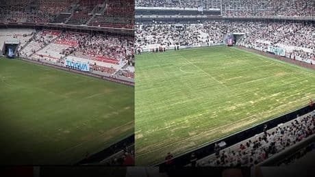 Beşiktaş Stadı'nda çileden çıkartan görüntü