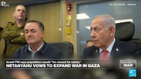 Israel says 'most' Gazans to be displaced in expanded operation