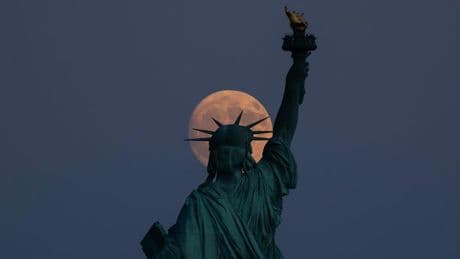 In Photos: August’s Full Sturgeon Moon Rises In Rare Double Display