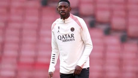 Ousmane Dembele injury: PSG sweating over forward ahead of Arsenal Champions League decider