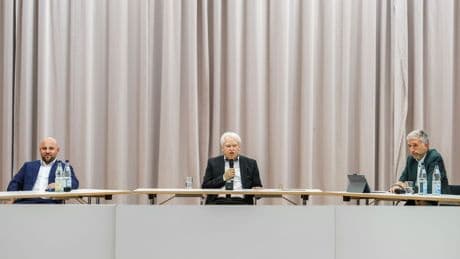 Umstrittene Diskussion: Streitgespräch Palmers mit AfD von Störungen überschattet
