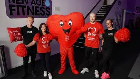 Lanarkshire gym group ties in with British Heart Foundation to support lifesaving research