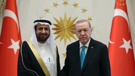 Başkan Erdoğan,Tevfik er-Rabia’yı kabul etti