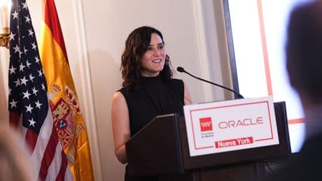 Ayuso anuncia un proyecto con Oracle que revolucionará la gestión de citas en la Sanidad madrileña