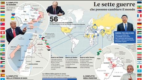«Terza guerra mondiale a pezzi» all?orizzonte, la profezia di Papa Francesco del 2014: la (nuova) mappa dei conflitti