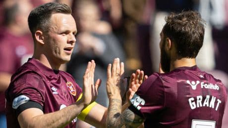 Hearts 3 Motherwell 0: Lawrence Shankland nets double in Tynecastle win