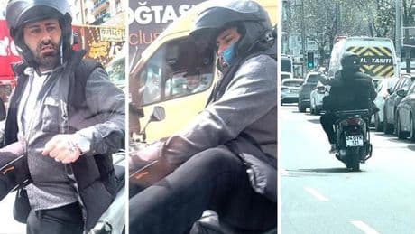 İstanbul'da yaşandı: Motosikletli maganda otomobilin aynasını kırdı! 'Mahalleye gel'