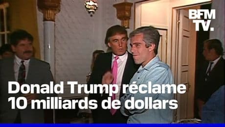 Affaire Epstein: Donald Trump poursuit le Wall Street Journal pour diffamation