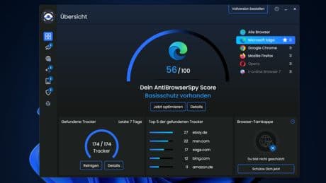 AntiBrowserSpy – Kostenlose Spezial-Version