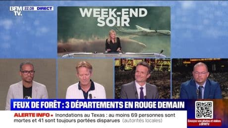 Feux de forêt : trois départements en rouge demain - 06/07