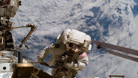 Astronaut lands in Scotland hours after return to Earth
