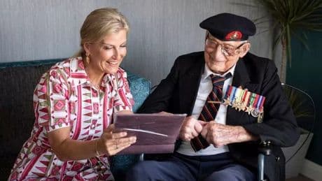 Sophie Wessex makes touching visit to 105-year-old veteran ahead of poignant day