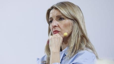 Díaz reafirma la “diferencia sustancial” que tienen Sumar y PSOE por el gasto en armamento