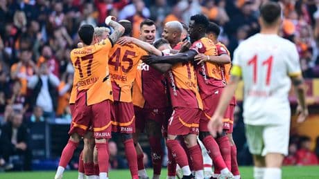 Süper Lig'de şampiyon Galatasaray
