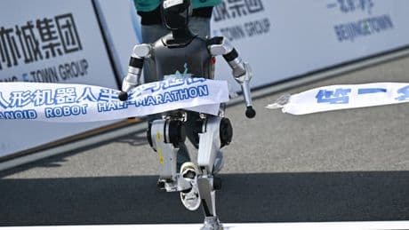 Quatre seulement ont fini la course: pour la première fois, des robots ont couru un semi-marathon