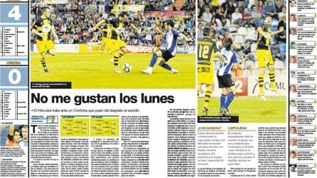 El Córdoba CF, ante el reto de celebrar un triunfo en lunes
