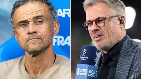 Jamie Carragher reveals why PSG boss Luis Enrique refuses to speak to him