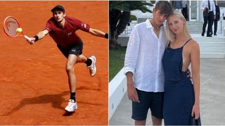 Matteo Arnaldi: età, la fidanzata Mia Savio, l'amore per il tennis (grazie al nonno) e i guadagni in carriera