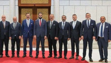 TOBB Başkanı Hisarcıklıoğlu, HTŞ Lideri Colani ile görüştü