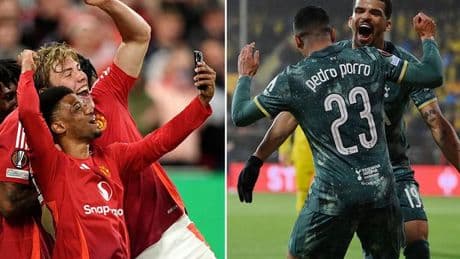 Premier League to have SIX teams in Champions League next season after Spurs and Man Utd wins