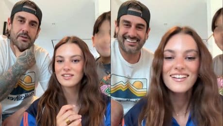 Melendi y su hija Carlota arrasan en redes al atreverse con el trabalenguas que se ha hecho virtal TikTok