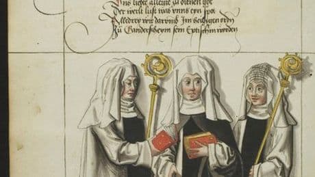 Nonnen im Mittelalter: Spottlied auf den Priester