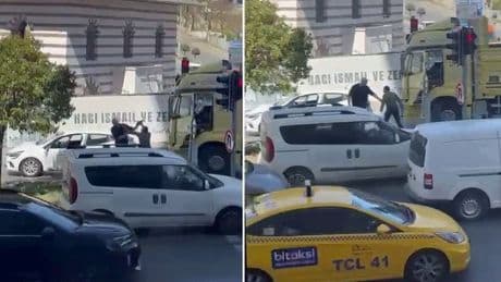 Yol verme tartışması kanlı bitti: Çekiçle saldırdı