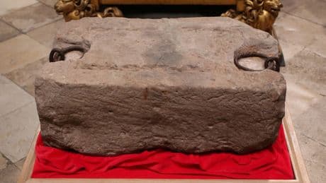 Man charged after kilt-wearing attacker smashes case holding Scotland's Stone of Destiny