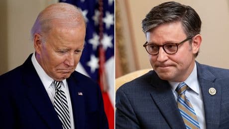Johnson erupts over 'dangerous' Biden 'cover-up' as Democrats push Epstein disclosure