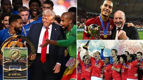 Man United, Liverpool and Man City are STRIPPED of their status as past world champions: FIFA change their roll of honour after Chelsea's Club World Cup triumph