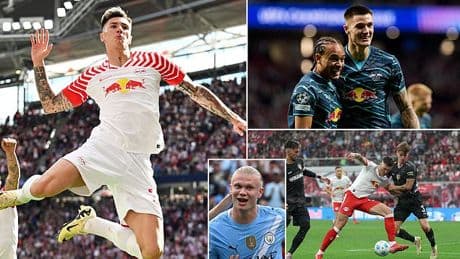 Why 'sparky' Benjamin Sesko has long been touted to reach the top of the game... but Erling Haaland comparisons are misplaced despite their similar journeys