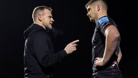 Saracens boss declines to comment as Owen Farrell linked to Premiership return