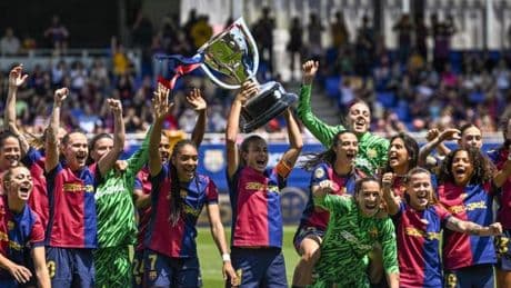 El Barça levanta su sexta Liga F consecutiva